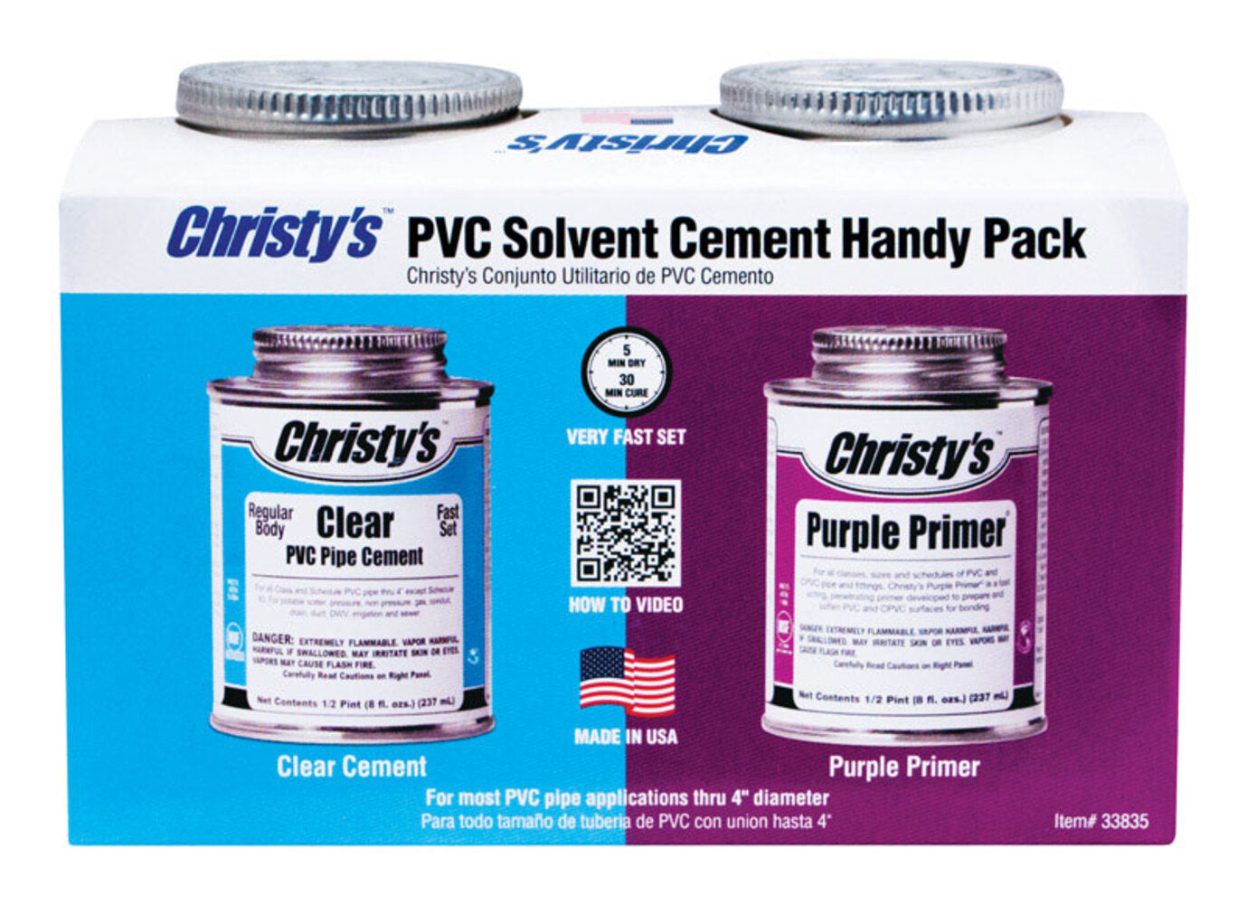 PVC CEMENT HANDYPACK 2PK