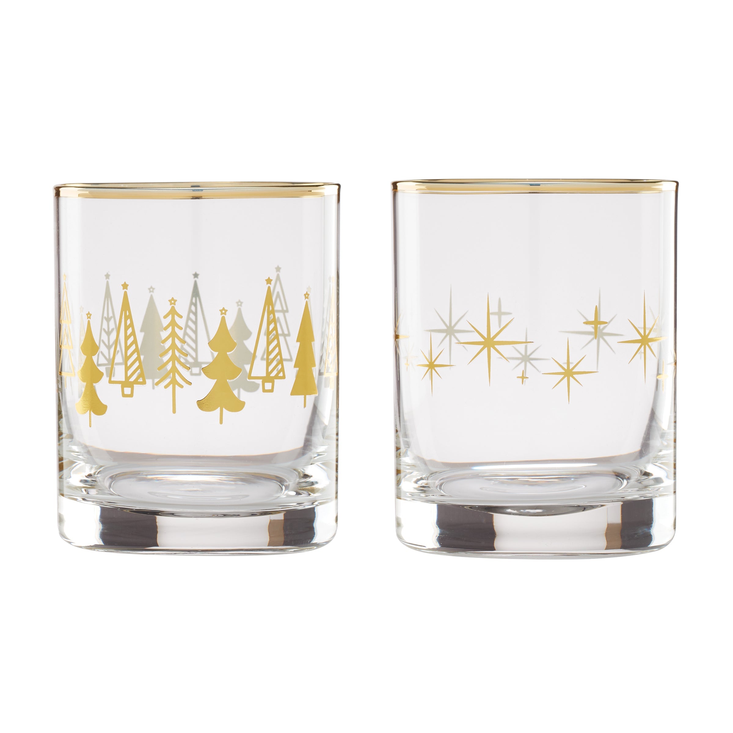 Tree DOF Cocktail Glasses, Set of 2