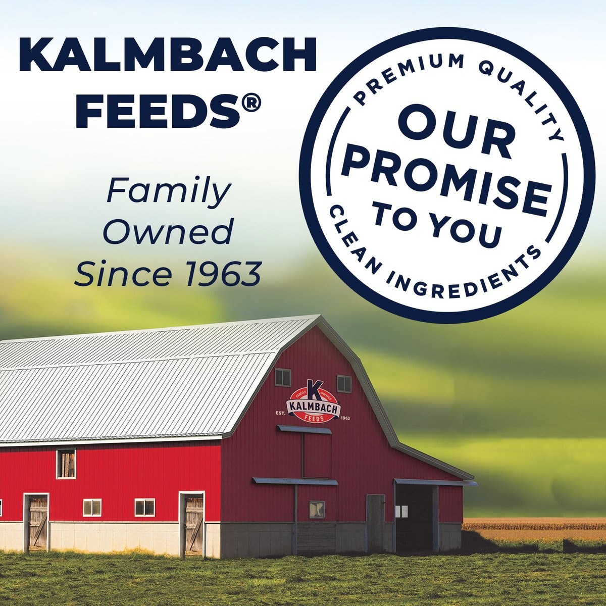 Kalmbach Feeds Finish Right Opti-Gain Growing and Finishing Cattle Feed， 50-lb bag