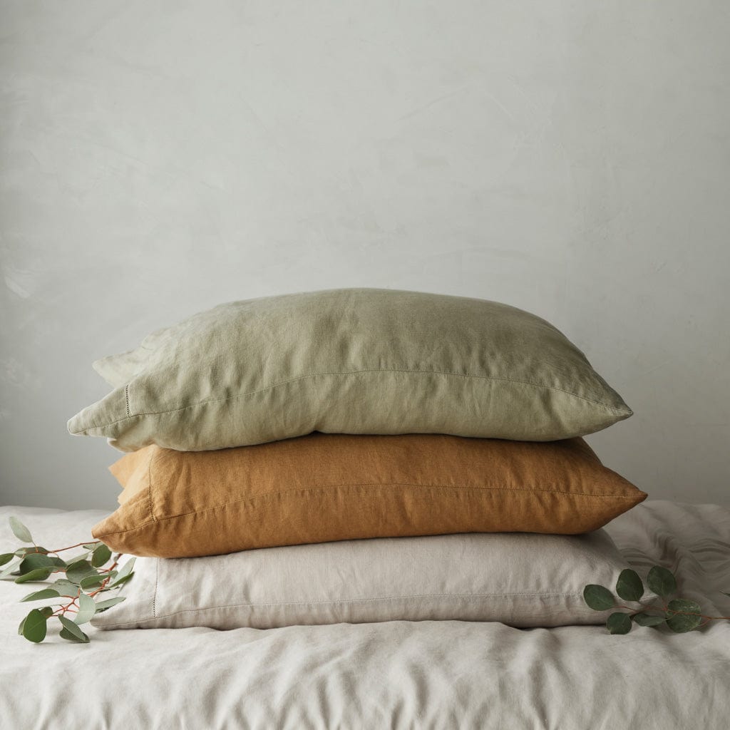 Stonewashed Linen Pillowcases