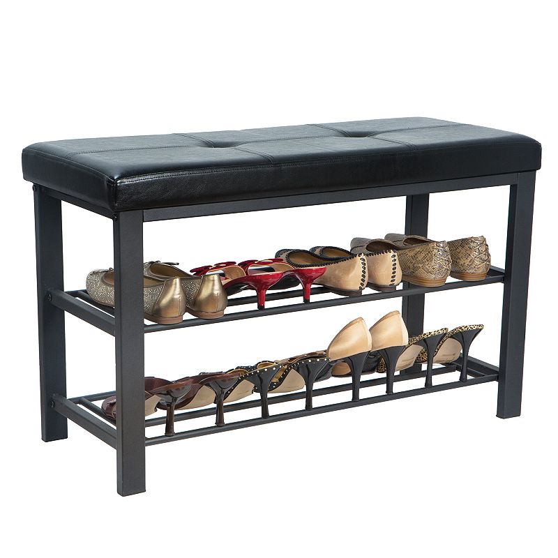 Simplify Bench Shoe Storage Rack