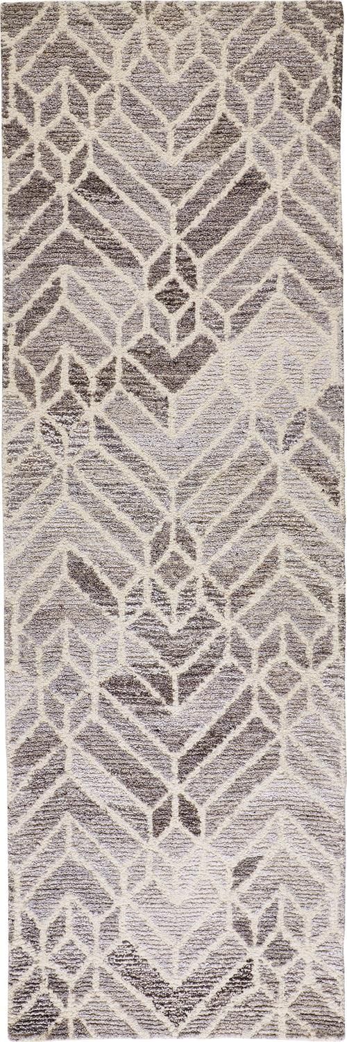 Palatez Hand Tufted Opal Gray and Warm Rug by BD Fine