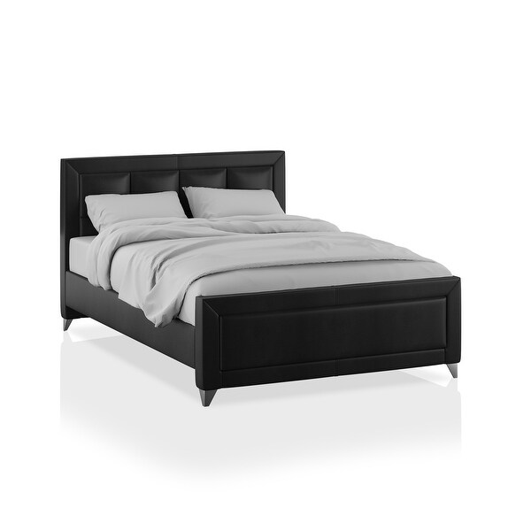 Furniture of America Zuir Contemporary Black 5-piece Bedroom Set - - 31747135