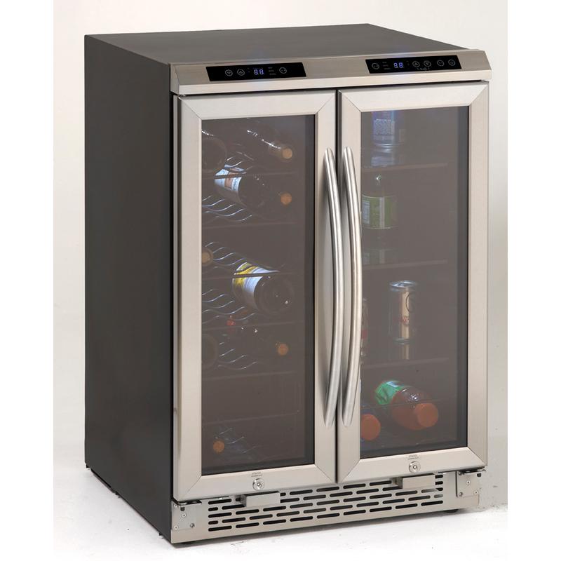 Avanti 24in 3.0cuft Freestanding Dual Zone Wine & Beverage Center WBV19DZ