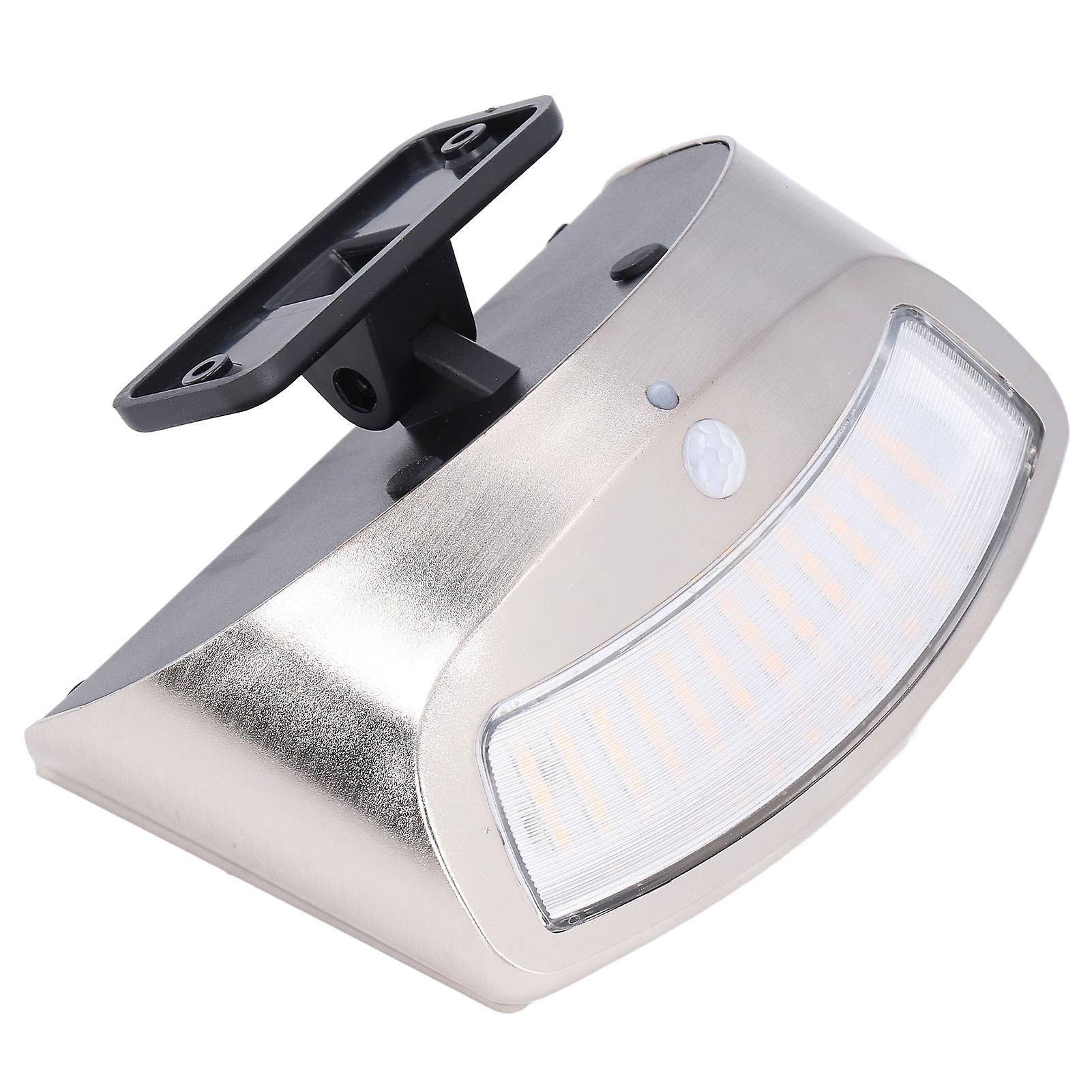 Solar Wall Lamp Super Bright 4 Modes Motion Sensing 600LM LED Solar Light for Outdoor Courtyard