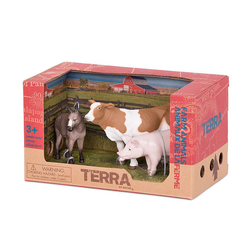 Terra Farm Animals Set