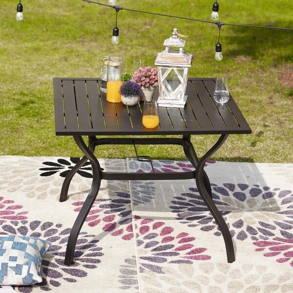 PATIO FESTIVAL Outdoor 37 in. Dining Table