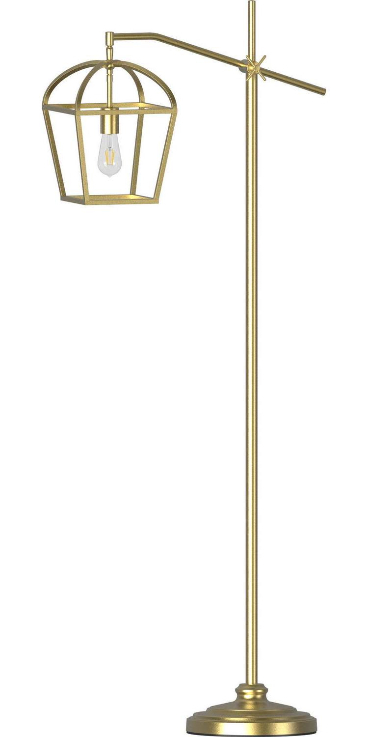 My Texas House Brass Chandelier Floor Lamp