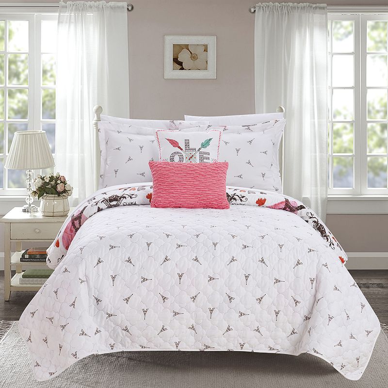 Chic Home Grand Palais Quilt Set