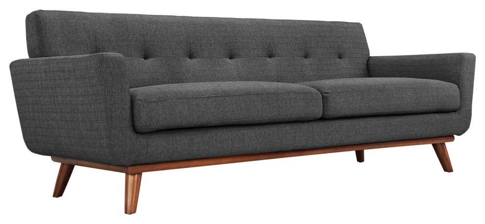 Engage Sofa Loveseat and Armchair Set of 3   Midcentury   Sofas   by PARMA HOME  Houzz