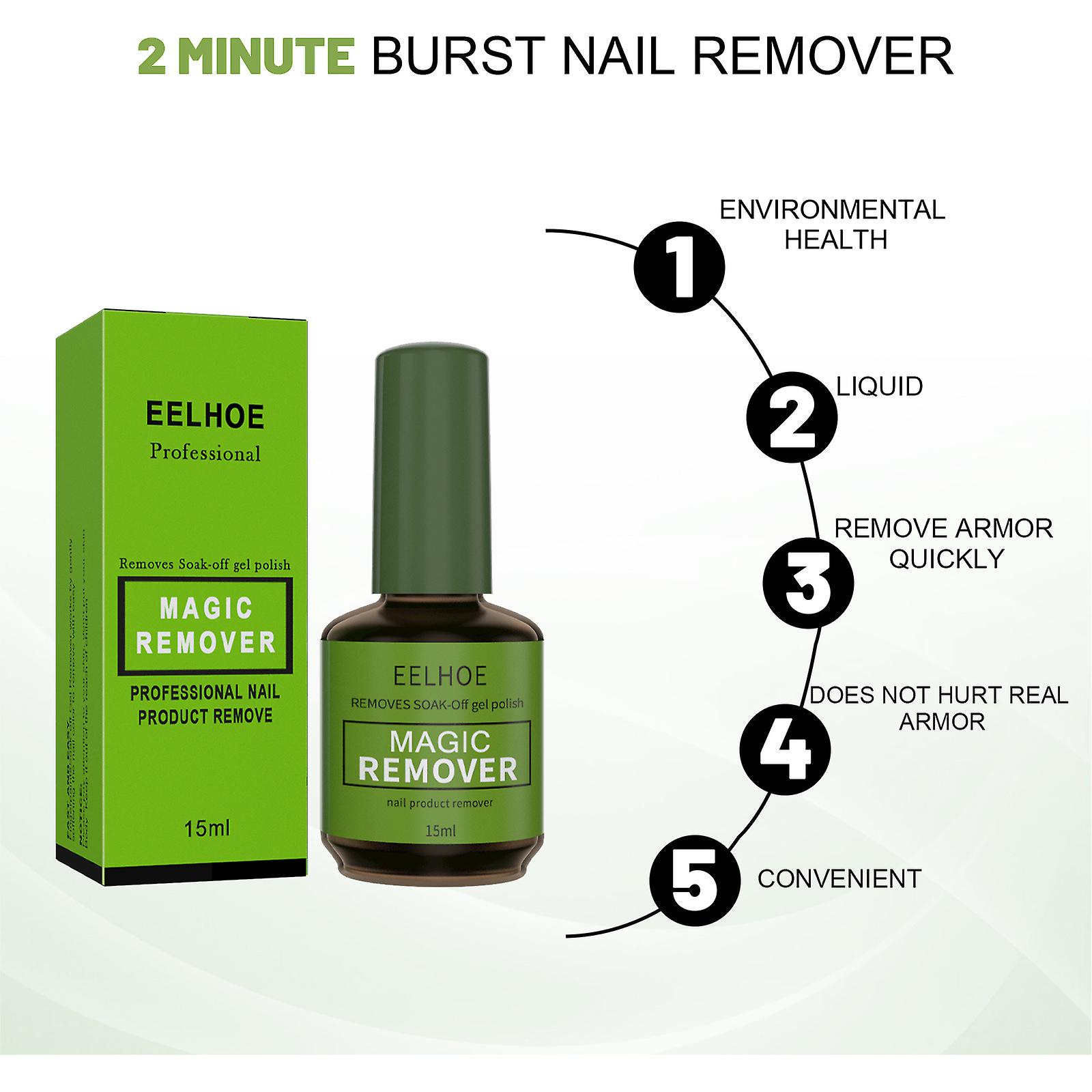 Burst Nail Remover Glue Lazy People Do Not Hurt Hands Fast Degumming Agent Light Removal Therapy Nail Polish Nail Salon Special