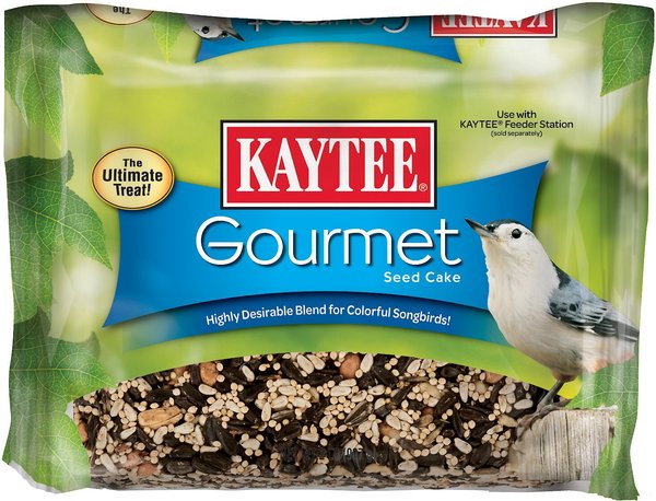 Kaytee Gourmet Seed Cake Wild Bird Food， 1 count