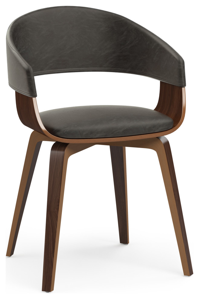 Lowell Bentwood Dining Chair   Midcentury   Dining Chairs   by Simpli Home Ltd.  Houzz