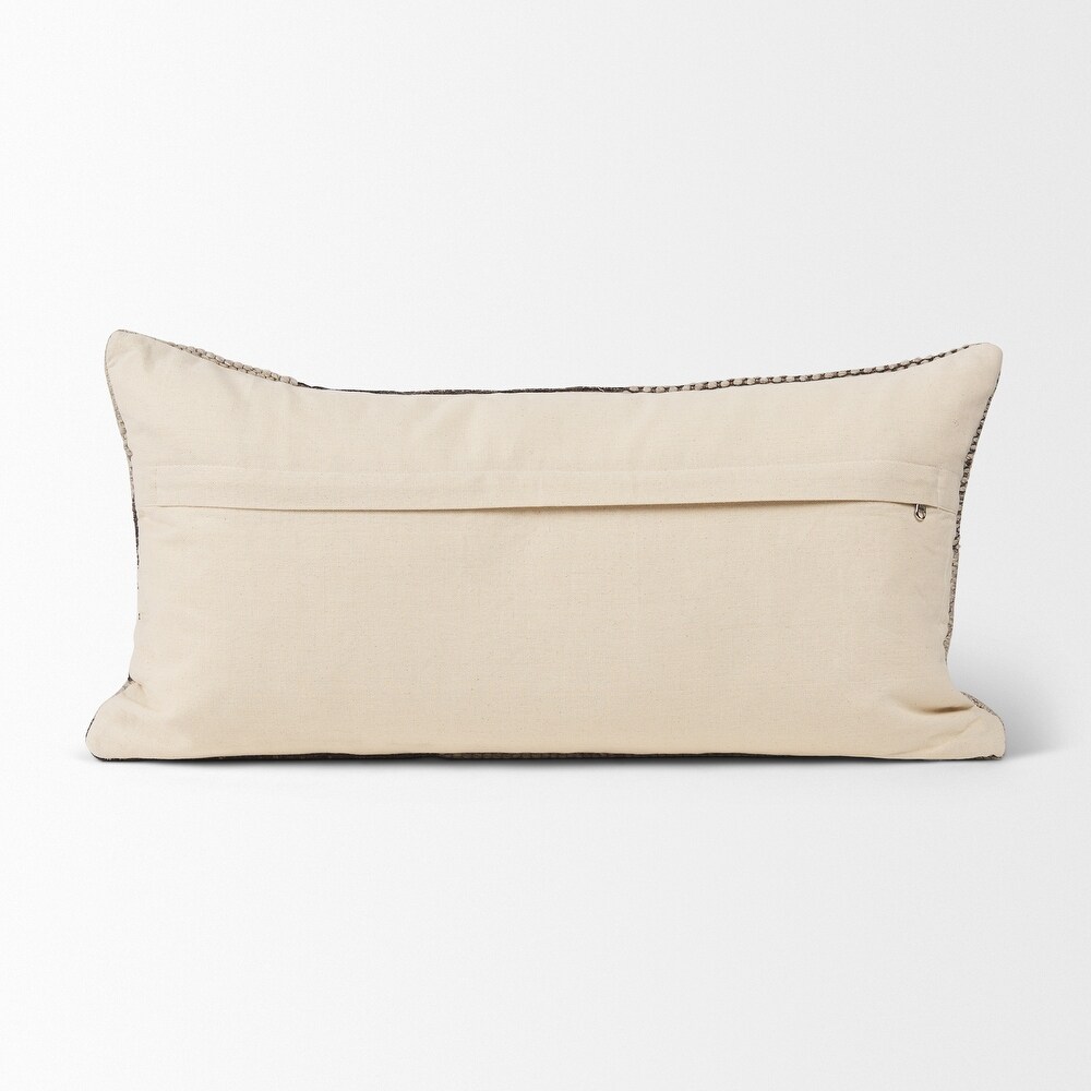 Kyle Beige Square Pillow Cover