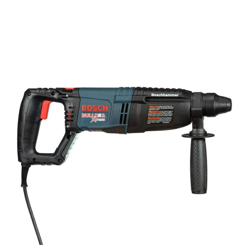 Bosch Bulldog Xtreme 8 Amp 1 in. Corded Variable Speed SDS-Plus Concrete/Masonry Rotary Hammer Drill with Carrying Case 11255VSR