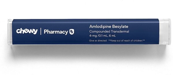 Amlodipine Besylate Compounded Transdermal for Cats