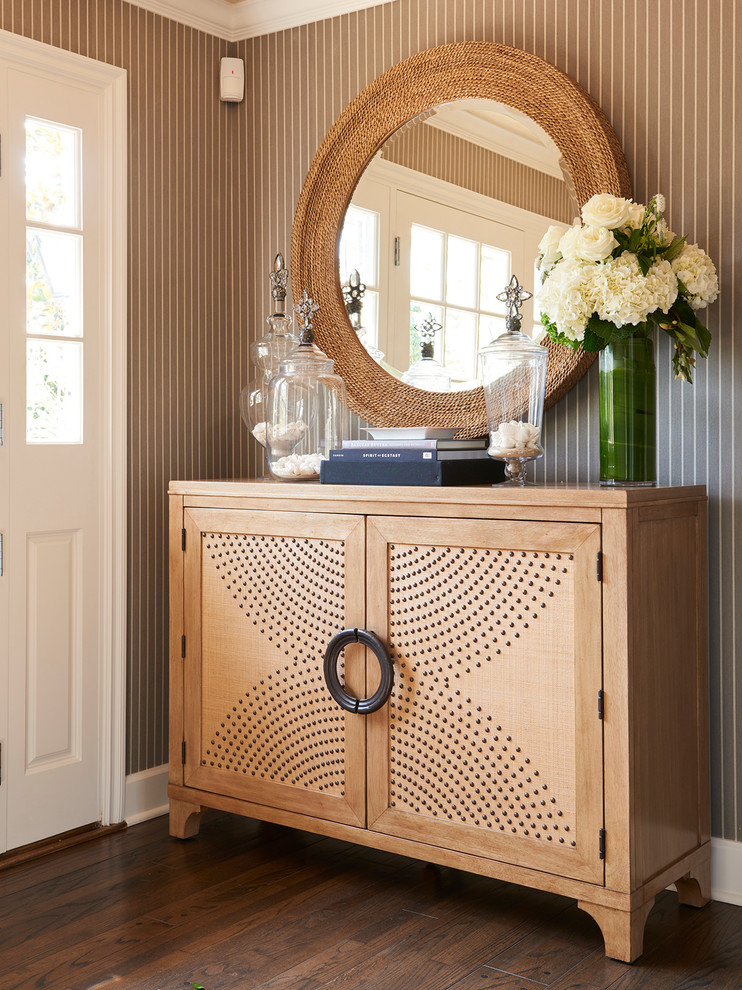 Lido Isle Nailhead Hall Chest   Transitional   Accent Chests And Cabinets   by HedgeApple  Houzz