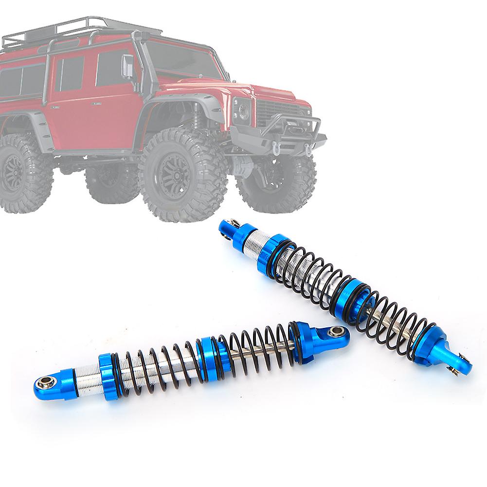 102mm Double Spring Shock Struts Damper Fit For Traxxas Trx-4  Rc Car Modelblue B8260sb