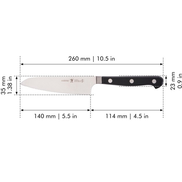 Henckels Classic Christopher Kimball 5 5 inch Serrated Prep Knife