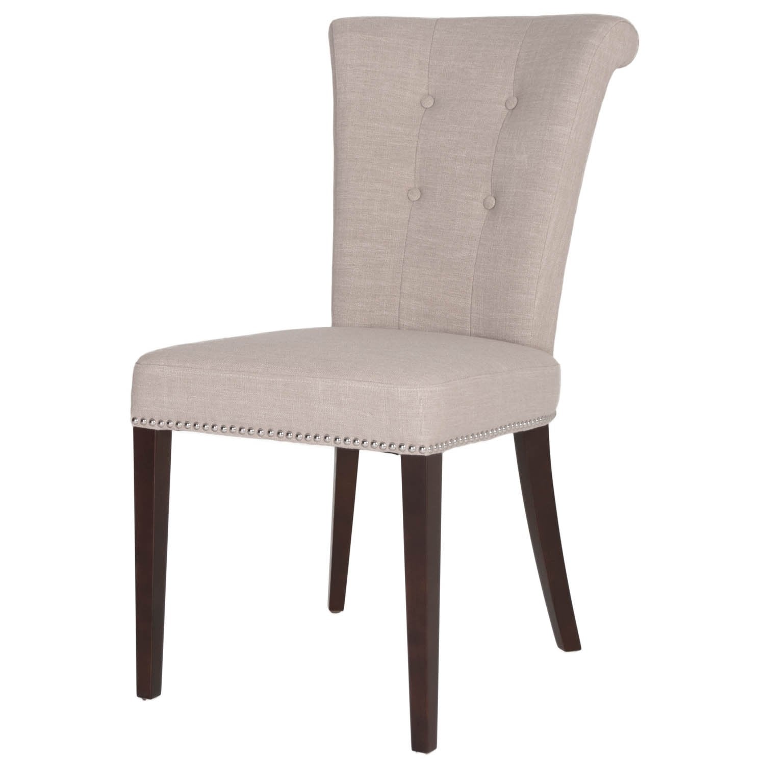 Luxe Dining Chair (Set of 2) in Almond Fabric