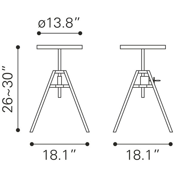 Mercy Counter Stool - 18.1