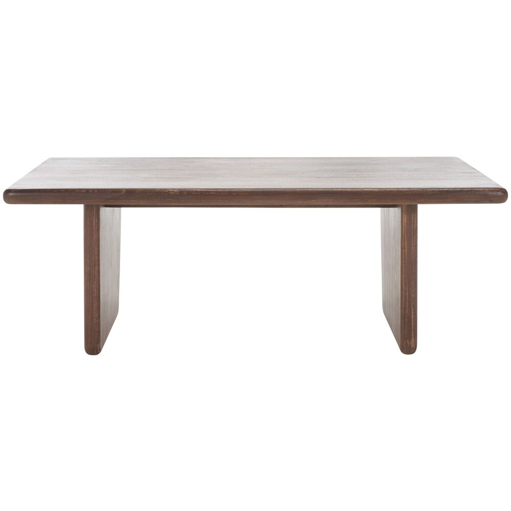 SAFAVIEH Couture Collection Felicity Walnut Wood Coffee Table   44\