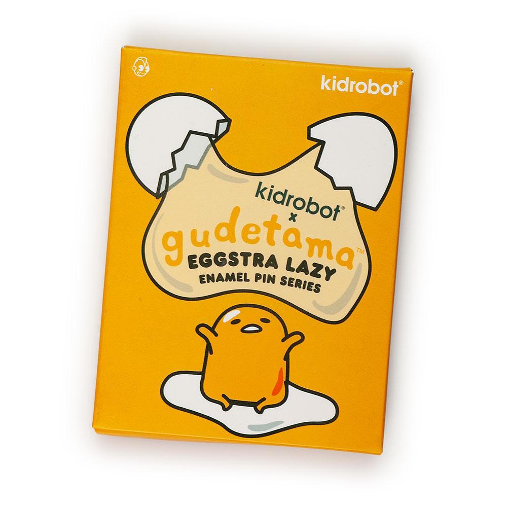 Gudetama Eggstra Lazy Enamel Pin Series by Kidrobot x Sanrio