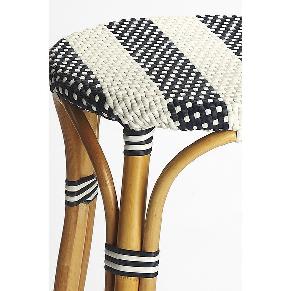 Classic Rattan Bar Stool - 30