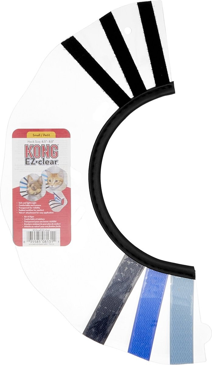 KONG EZ Clear Collar for Dogs and Cats