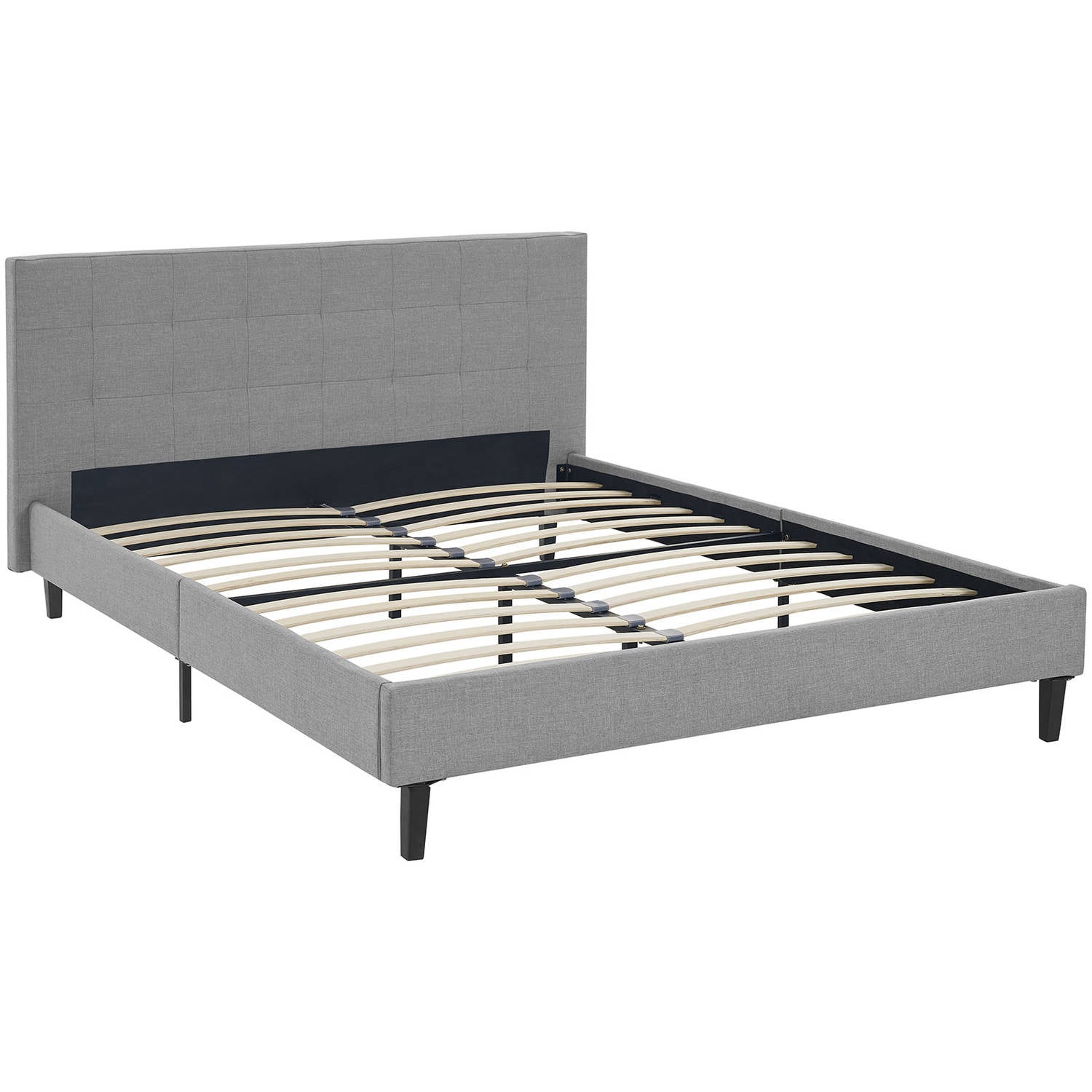 Modway Linnea Platform Bed, Multiple Sizes and Colors