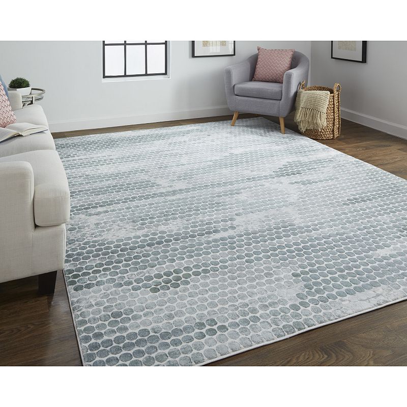 Weave and Wander Halton Contemporary Abstract Dot Rug