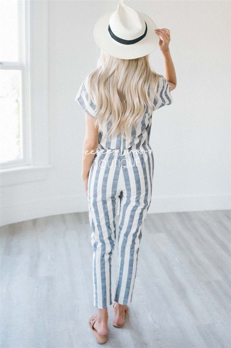 The Shelby Striped Jumpsuit