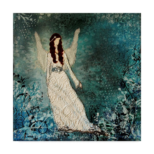 Trademark Fine Art janelle Nichol x27 winter Angel x27 Canvas Art