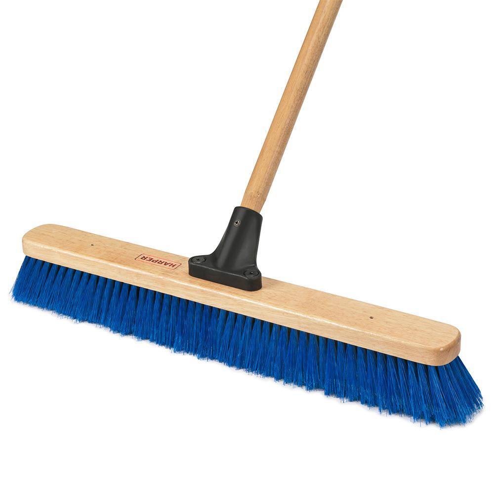 HARPER 24 in. IndoorOutdoor All-Purpose Push Broom 1426P1