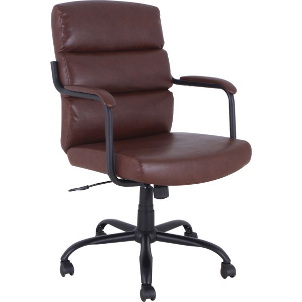 Lorell SOHO Collection High-back Leather Chair