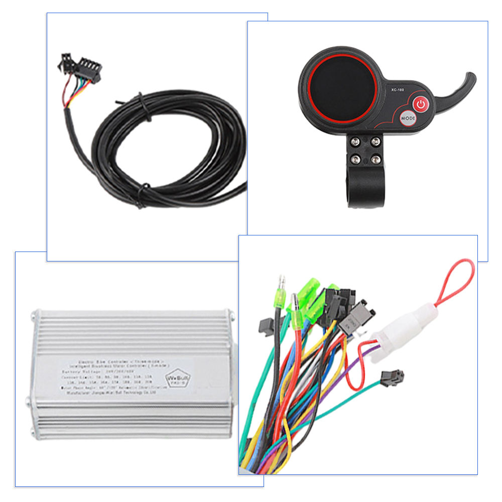 High Efficiency Electric Bike Scooter N100 Monitor Controller Kit 36V 48V 60V 350W 500W 800W