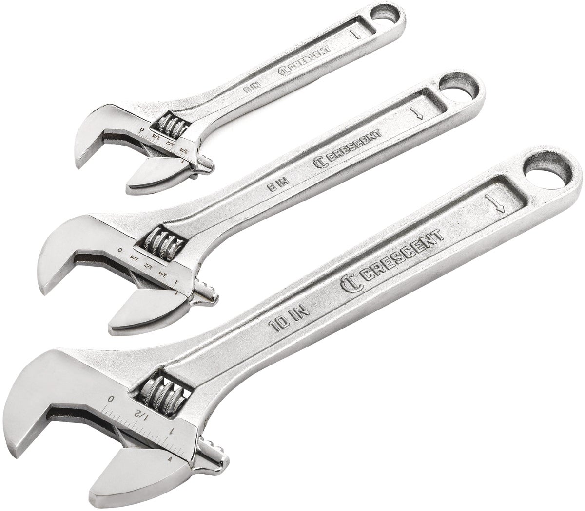 Crescent 3 Pcs. Adjustable Wrench Set