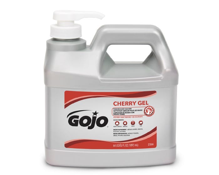 GOJO Cherry Gel Pumice Hand Cleaner， 64 oz. - 2356-04