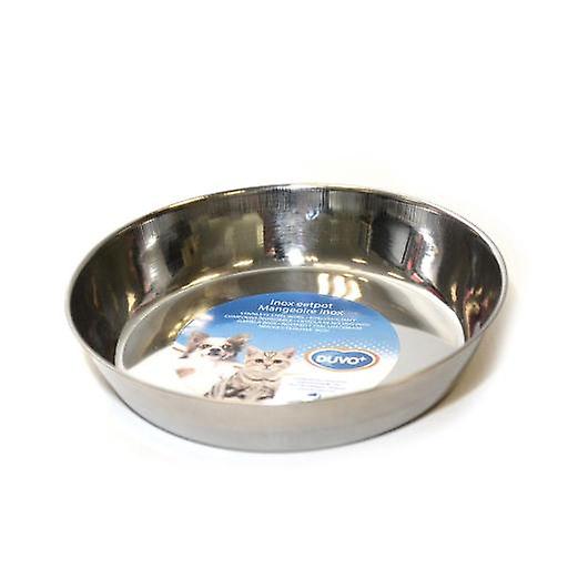 Duvo Plus Feeding Trough Steel Plano Gato (Cats ， Bowls， Dispensers and Containers ， Bowls)