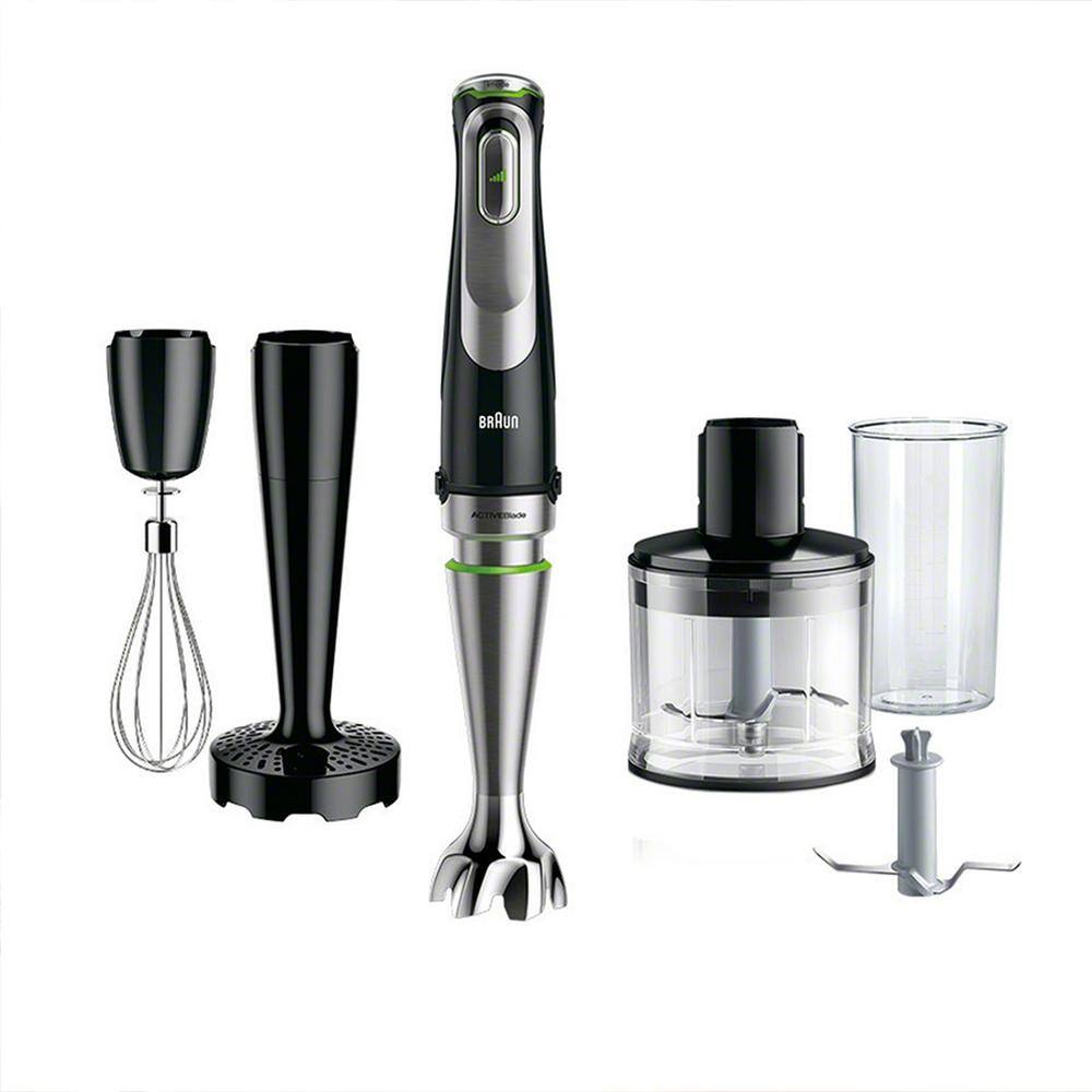 Braun MultiQuick MQ9137XI Advanced Smart Speed SS and Black Immersion Blender with Active Power Drive Technology MQ9137XI