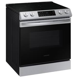  30 in. 6.3 cu. ft. Slide-In Induction Range with Self-Cleaning Oven in Stainless Steel NE63B8211SS