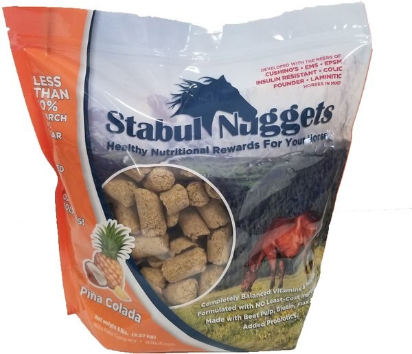 Stabul Nuggets Molasses-Free Pina Colada Horse Treats