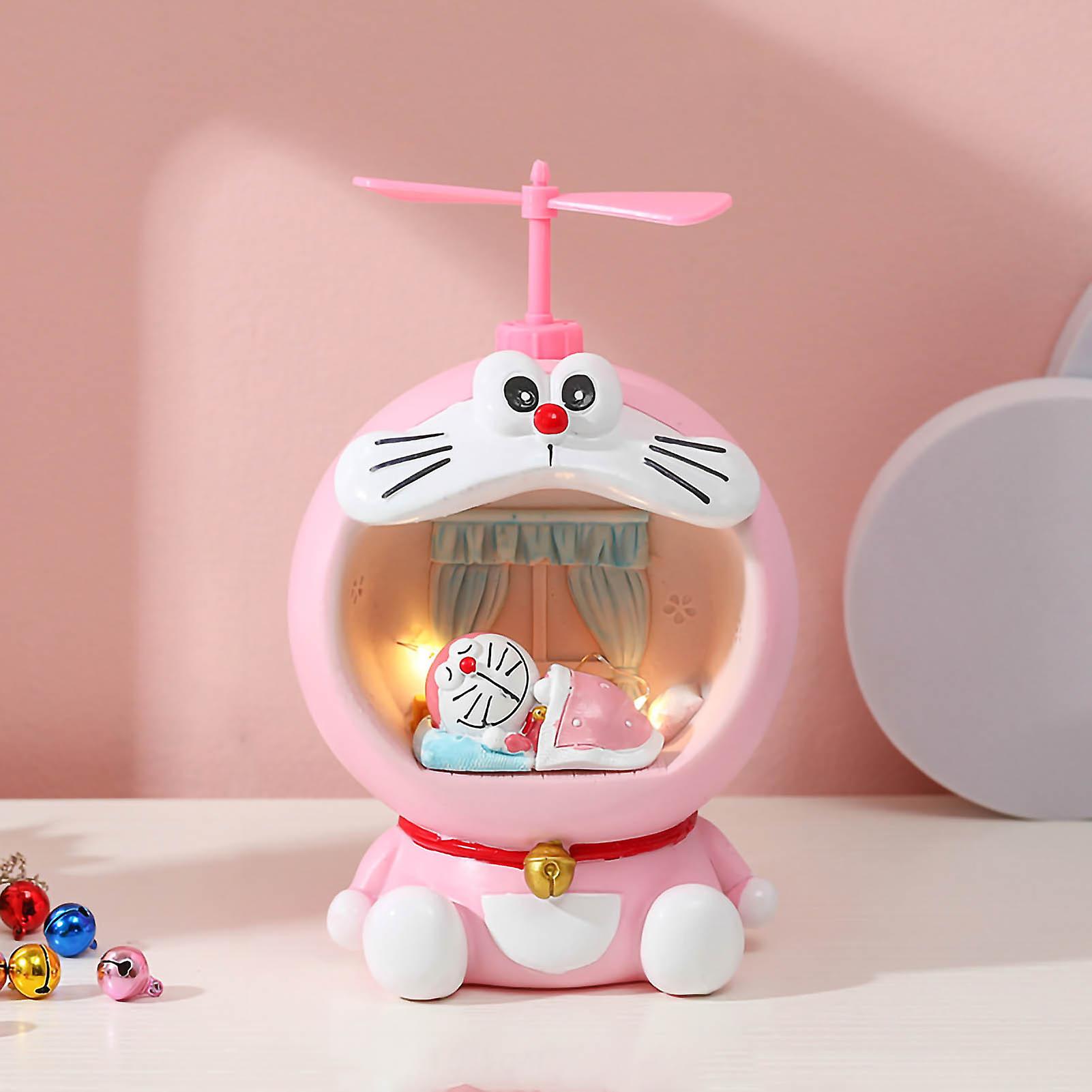 Piggy Bank Night Light Synthetic Resin Money Coin Saving Cute Bedside Lamp for Children Gift Type 3