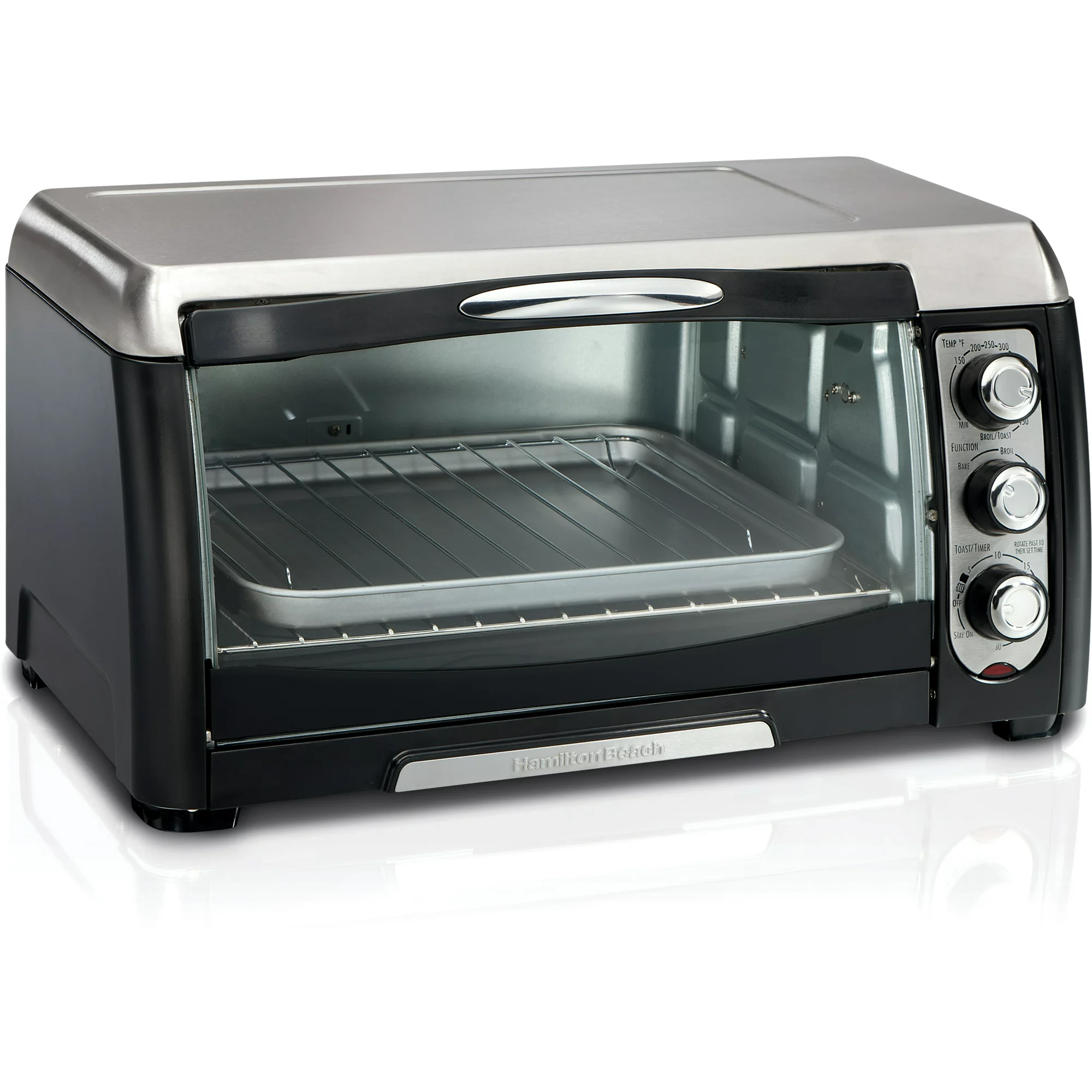 Hamilton Beach 6 Slice Capacity Toaster Oven