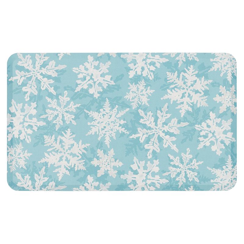 Mohawk® Home Snowflakes Cushioned Kitchen Mat