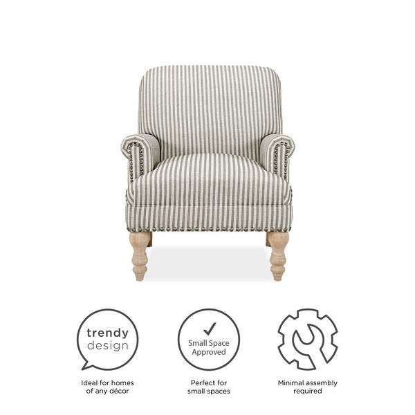 Avenue Greene Jinny Beige Accent Chair