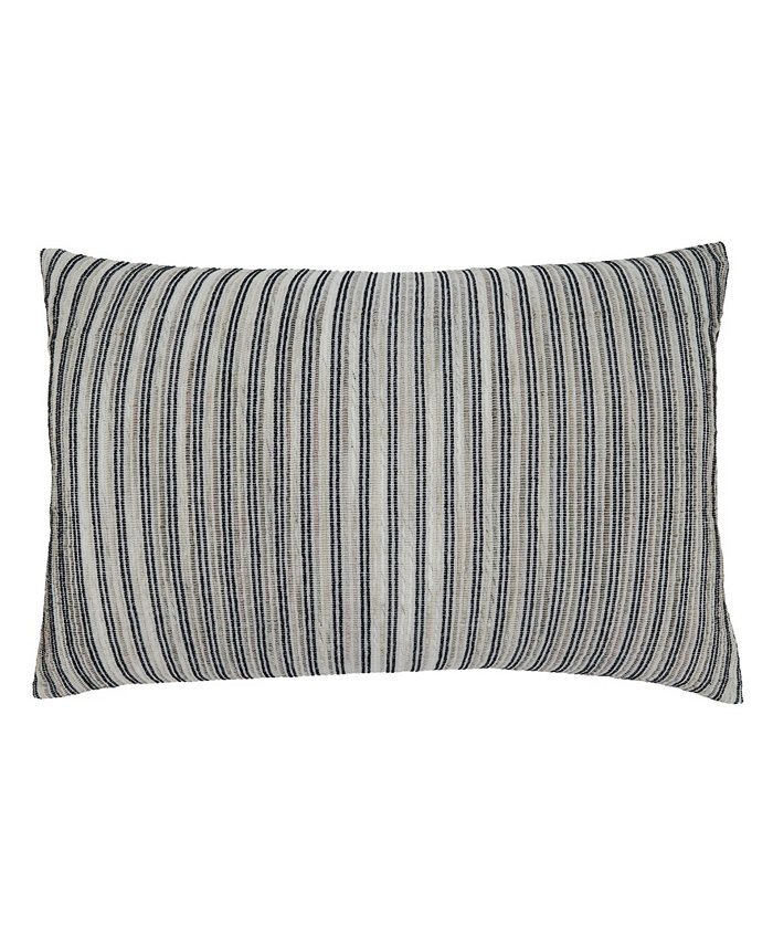 Saro Lifestyle Corded Line Decorative Pillow， 16