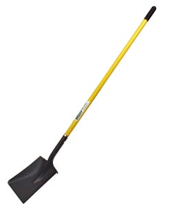 MIidwest Shovel.  48" Square Point Shovel with Fib