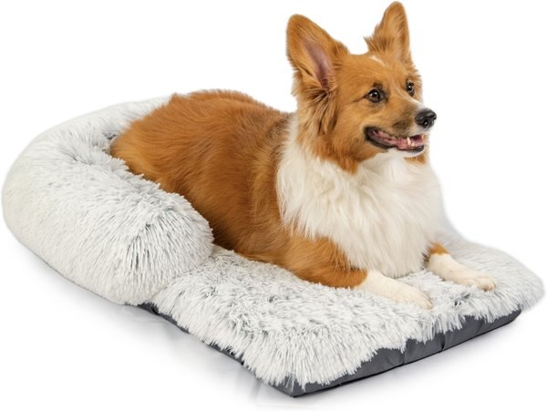 Best Friends by Sheri Nap Crate Dog Mat， Frost