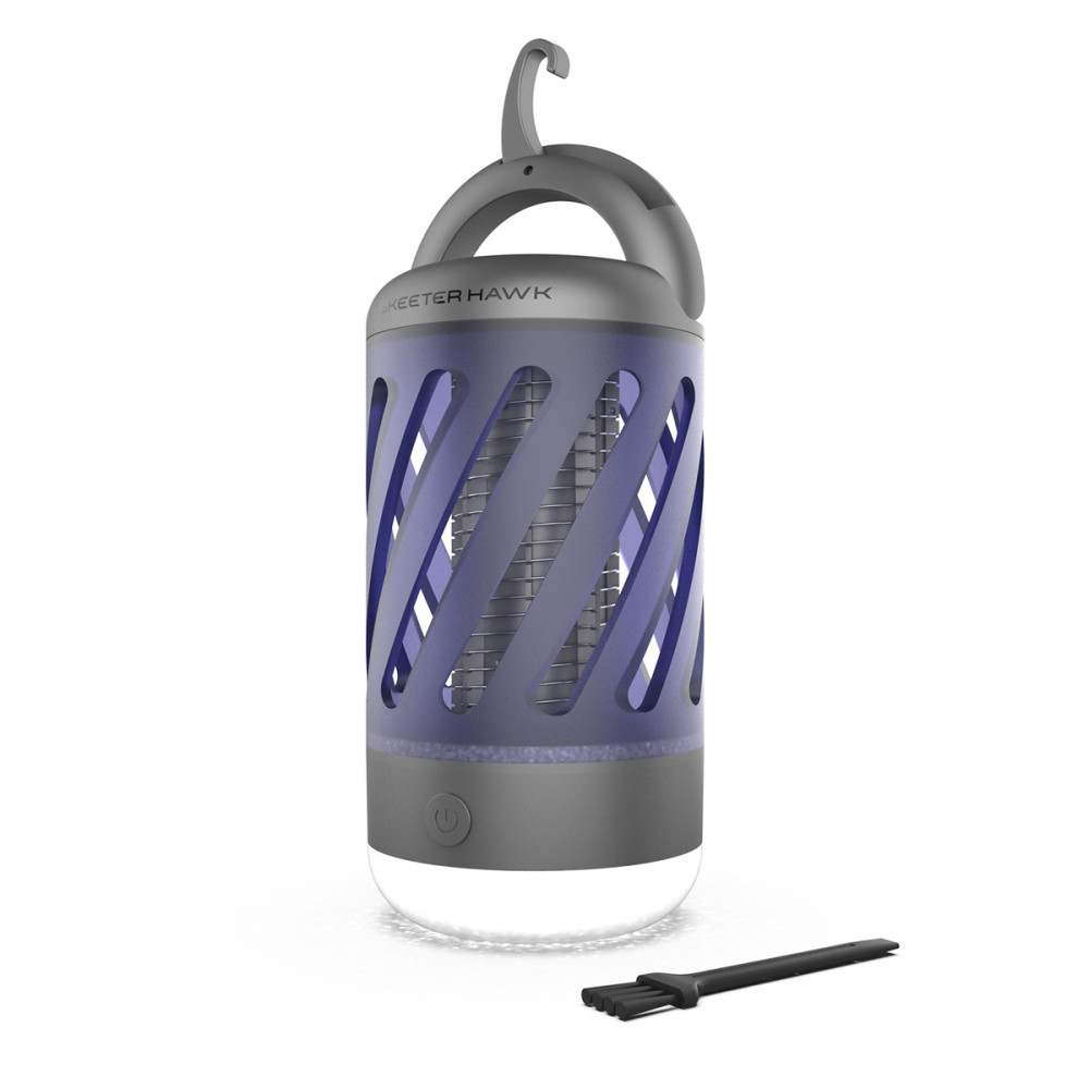 Skeeter Hawk Personal Mosquito Zapper with Lantern Rechargeable ;